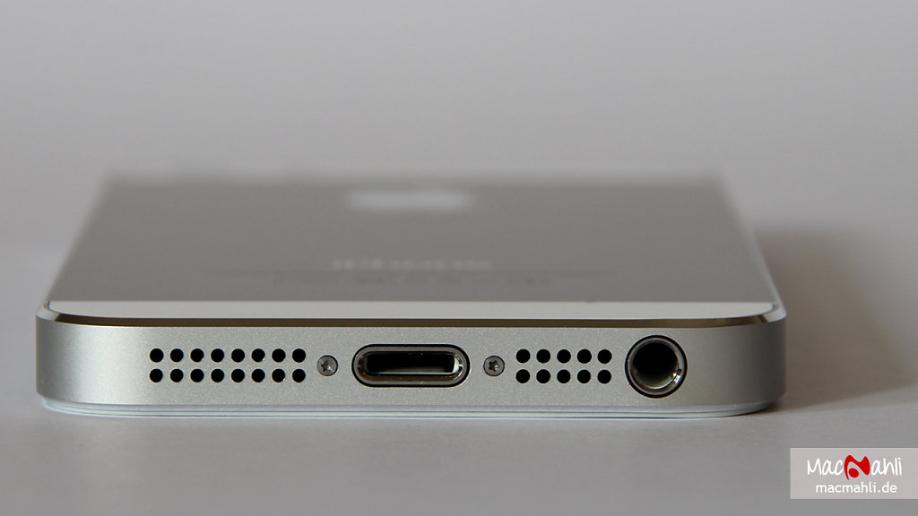 iPhone 5s - Unterseite