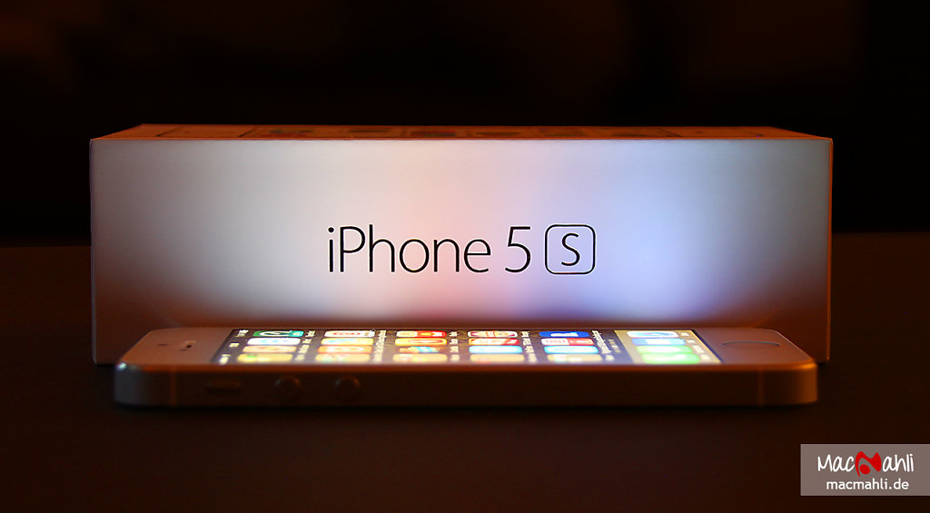 iPhone 5s im Rampenlicht