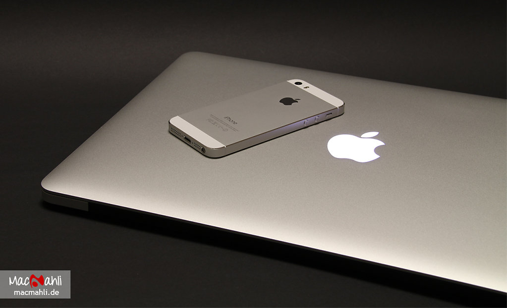 iPhone 5s und sein bester Freund, dass MacBook