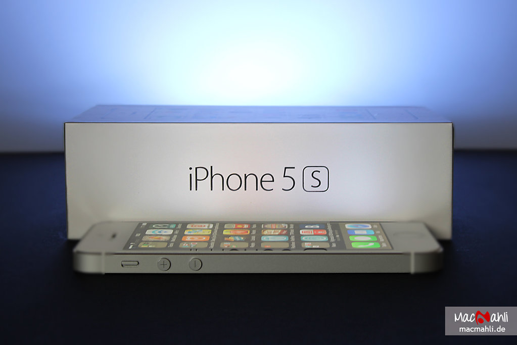 iPhone 5s im Rampenlicht